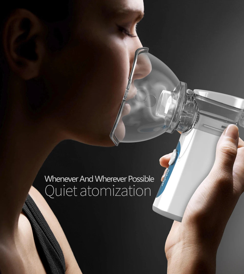 #Medical Silent Mesh Nebulizer 