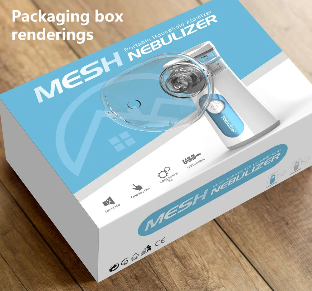 Portable Medical Silent Mesh Nebulizer