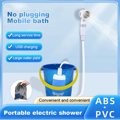 #usb rechargeable electric shower