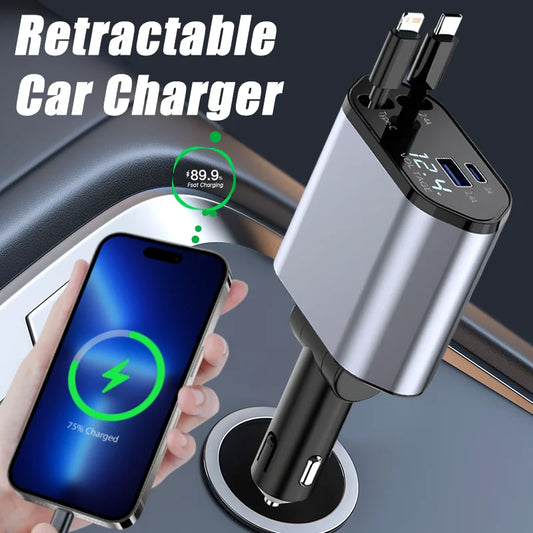 #retractable car charger