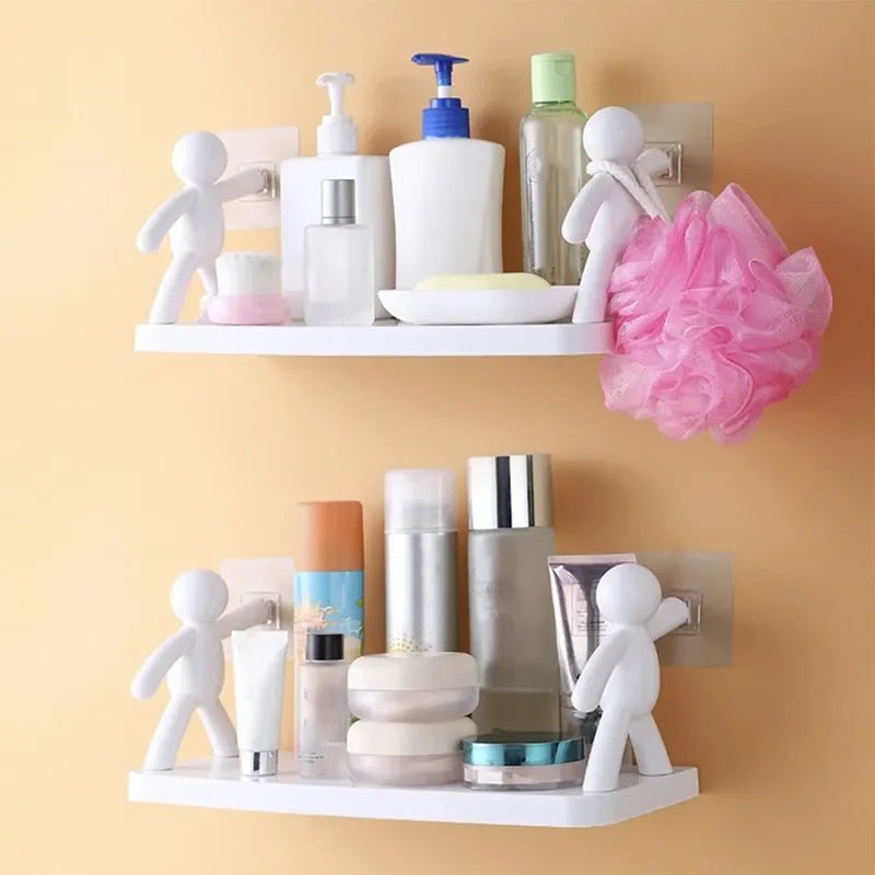 #bathroom organizer shelf