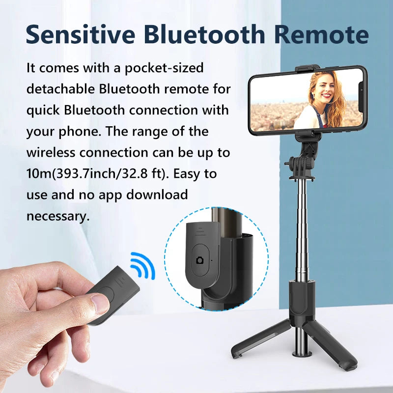 #tripod stand with bluetooth 